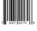 Barcode Image for UPC code 700371221706