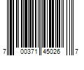 Barcode Image for UPC code 700371450267