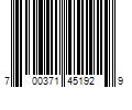 Barcode Image for UPC code 700371451929