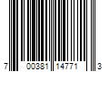 Barcode Image for UPC code 700381147713