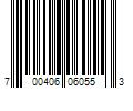 Barcode Image for UPC code 700406060553