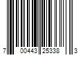 Barcode Image for UPC code 700443253383