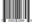 Barcode Image for UPC code 700522226895