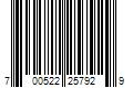 Barcode Image for UPC code 700522257929