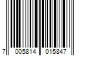 Barcode Image for UPC code 7005814015847