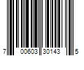 Barcode Image for UPC code 700603301435