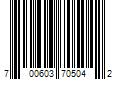 Barcode Image for UPC code 700603705042