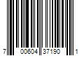 Barcode Image for UPC code 700604371901