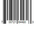 Barcode Image for UPC code 700721644803