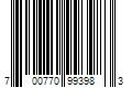 Barcode Image for UPC code 700770993983