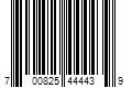 Barcode Image for UPC code 700825444439