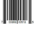 Barcode Image for UPC code 700868005185