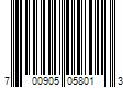 Barcode Image for UPC code 700905058013