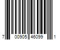 Barcode Image for UPC code 700905460991