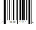 Barcode Image for UPC code 700905701674