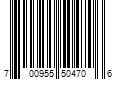 Barcode Image for UPC code 700955504706