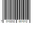 Barcode Image for UPC code 7010202001012