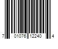 Barcode Image for UPC code 701076122404