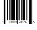 Barcode Image for UPC code 701079200765