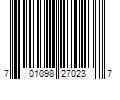 Barcode Image for UPC code 701098270237