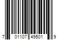 Barcode Image for UPC code 701107495019