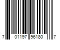 Barcode Image for UPC code 701197961807