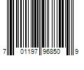 Barcode Image for UPC code 701197968509