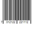 Barcode Image for UPC code 7012122221112