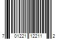 Barcode Image for UPC code 701221122112