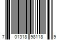 Barcode Image for UPC code 701318981189