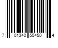 Barcode Image for UPC code 701340554504