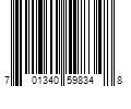 Barcode Image for UPC code 701340598348