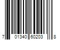 Barcode Image for UPC code 701340602038