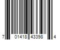 Barcode Image for UPC code 701418433984