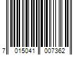 Barcode Image for UPC code 7015041007362