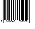 Barcode Image for UPC code 7016646002059