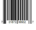 Barcode Image for UPC code 701673999027