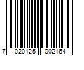 Barcode Image for UPC code 7020125002164