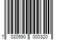 Barcode Image for UPC code 7020590000320