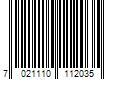 Barcode Image for UPC code 7021110112035