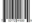 Barcode Image for UPC code 702172418309