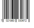 Barcode Image for UPC code 7021860030672