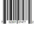 Barcode Image for UPC code 702301074772