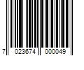 Barcode Image for UPC code 7023674000049