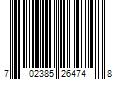 Barcode Image for UPC code 702385264748