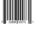 Barcode Image for UPC code 702556000731