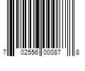 Barcode Image for UPC code 702556000878