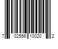 Barcode Image for UPC code 702556100202