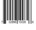 Barcode Image for UPC code 702556100356