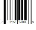 Barcode Image for UPC code 702556170403